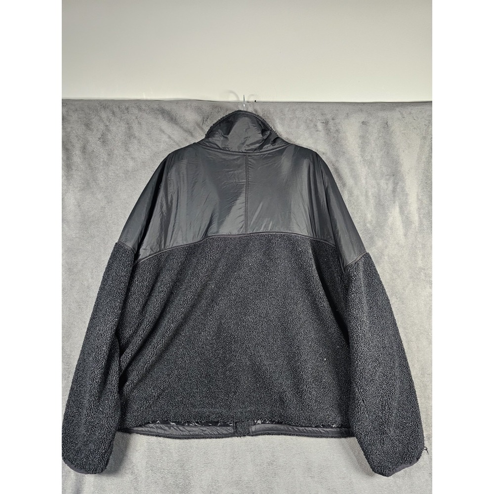 Under Armour Womens 2X Black Sherpa Teddy Fleece Full Zip Jacket 1368756 - Picture 11 of 12
